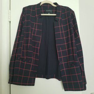 Eloquii 9-to-5 Windowpane Blazer